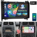 DAB+ 2+32G Autoradio Android 13 GPS SWC Für Mercedes Benz Sprinter A Klasse W169