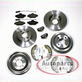 Bremsscheiben Bremsbeläge Bremstrommel Set vorne hinten für Fiat Punto [176 188]