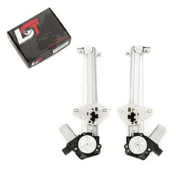 2x Elektrischer Fensterheber mit Motor hinten links rechts für HONDA CIVIC VIII