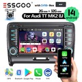 Für Audi TT 8J 2006-14 +DAB Apple Carplay Android 14 Autoradio GPS BT RDS 2+32G