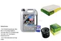 INSPEKTIONSKIT FILTER LIQUI MOLY ÖL 5L 5W-30 für Mazda 2 DE 1.3 1.5 BK 1.6 1.4