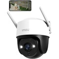 2K Überwachungskamera Aussen mit AI Personen-/Fahrzeugerkennung, 360° PTZ WLA...