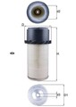 Luftfilter MAHLE LX 649 Filtereinsatz für 88 109 LANDROVER MK 3 4x4 2050 FERRARI
