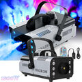 1200W LED RGB Nebelmaschine Kabellos Fernbedienung DMX Rauchmaschine Weihnachten