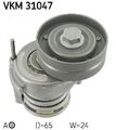 SKF VKM 31047 Spannrolle, Keilrippenriemen für AUDI SEAT SKODA VW