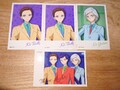Sailor Moon Store Original Three Lights Sticker Set Glow-in-Dark