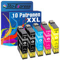 10 Patronen für Epson 16XL WorkForce 2010 2510 2520 2530 2540 2630 2650 2660