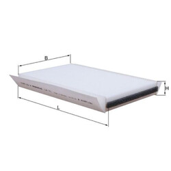 Filter Innenraumluft MAHLE LA 71 Innenraumfilter