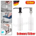 Einbau Seifen Spender Monti 350ml Spülmittel Lotion Spüle Becken Küchen