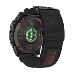 Rugged Nylon Armband Für Garmin Fenix 7/7X/6/6X Pro/5/5X Plus 3HR Epix Quick Fit