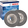 2X BOSCH 254mm BREMSTROMMELN HINTEN PASSEND FÜR CITROËN C25 JUMPER FIAT DUCATO