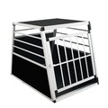 Alu Hundetransportbox 65x91x69cm Transportbox Reisebox Hundebox Autotransportbox