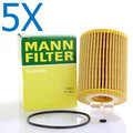 5x Mann-Filter Ölfilter Oelfilter Oil Filter HU 1297 X