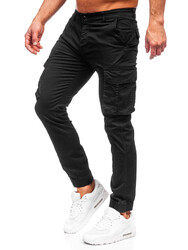 Freizeithose Cargohose Joggerhose Classic Men Cargo Unifarben Herren BOLF Casual