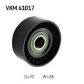 SKF VKM 61017 Umlenk-/Führungsrolle Keilrippenriemen Links für Toyota Lexus