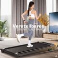 Laufband Elektrisch Fitness Heimtrainer mit LCD-Display & Steigung für Heim Büro