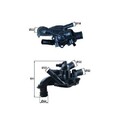 1x Thermostat, Kühlmittel MAHLE TM 46 105 passend für BMW MINI