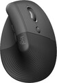 Logitech Lift Vertikale Ergonomische Maus, Kabellos, Bluetooth oder Logi Bolt