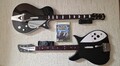 Rock Band Wireless Rickenbacker + Gretsch Gitarre Xbox 360 / One / Series **L...