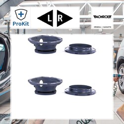 2x ORIGINAL® Monroe Federbeinstützlager Vorne für Renault LAGUNA II LAGUNA II