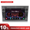 2+64G Fan Android13 Autoradio GPS WIFi Für Opel Astra H Corsa C D Vectra C 2DIN