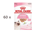 (€ 18,40/kg) Royal Canin Kitten Mousse - Nassfutter für Katzenwelpen - 60 x 85 g