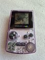 Nintendo GameBoy Color Konsole  Atomic Purple Transparent Lila + Spider-Man