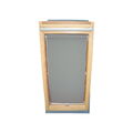 Dachfensterrollo Sichtschutz für Velux Dachfenster GGU/GPU/GHU - grau