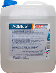Eurolub 845005 AdBlue 5 Liter Kanister mit Füllschlauch SCR EURO4/5/6 ISO22241