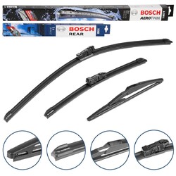 BOSCH Twin Rear Scheibenwischer Set Wischerblätter Heckwischer Hinten