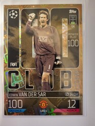 Match Attax Extra 22-23 2023 Edwin Van Der Sar 100 Club