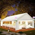 XXL 6x9 m PVC Bierzelt Zelt Pavillon Partyzelt Festzelt Vereinszelt Gartenzelt