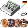 BRATENTHERMOMETER DIGITAL BACKOFEN GRILL THERMOMETER FLEISCHTHERMOMETER KÜCHE
