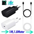 Original Samsung S22 5G S22 Ultra Super Schnellladegerät 25W Usb C Ladekabel