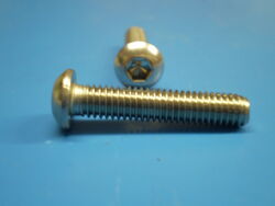 Linsenkopf Innensechskant ISO DIN 7380 EDELSTAHL V2A von M3 x 4 bis M3 x 50 mm