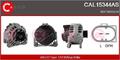 CASCO Lichtmaschine Generator 90A 12V für VW Polo 1.2 CAL15344AS