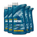 5 Liter (5x1) MANNOL Diesel 15W-40 API CH-4 SL Motoröl 15W40