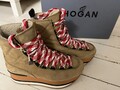 Hogan, Tronchetto , Boots, Gr. 35, Beige , Original Karton