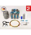 Premium Umkehrosmoseanlage Membran AntiBac 280 L/T Tank RO+ Wasserfilter Germany