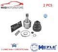GELENK ANTRIEBSWELLE PAAR TRANSMISSION END VORNE LINKS MEYLE 214 498 0080 2PCS A