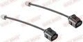 2x QUICK BRAKE WS 0310 A Warnkontakt Bremsbelagverschleiß 140mm Hinten