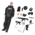 12" 1/6 SWAT Polizei Soldat Kampf Anzug ActionFigur w / Zubehör