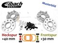 Eibach Spurplatten VA 30mm, HA 40mm für VW Transp.V Bus 7EB 7EJ 7HB 7HJ 03 >> 15