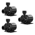  3 STÜCKE DC 12V bürstenlose Tauchwasserpumpe 800L / h 5m für Füllfebecken