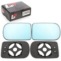 2x Außenspiegel Glas links rechts beheizbar konvex blau für BMW 5er E39 Touring