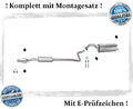 Auspuffanlage für Toyota Yaris 1.0 48/50KW Bj.99-05 Auspuff Montagesatz