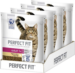 Perfect Fit 4 x 1,4 kg Trockenfutter für erwachsene Hauskatzen ab 1 Jahr