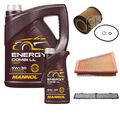 FEBI BILSTEIN Inspektionspaket 6L MANNOL Energy Combi LL 5W-30 für BMW X1 E84