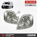 SET L+R Scheinwerfer Front passend für Renault Master 2003-2010 mit Stellmotor