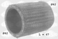 SASIC Ladeluftschlauch Schlauch Turbolader Abgasturbolader Ausgang 3330012